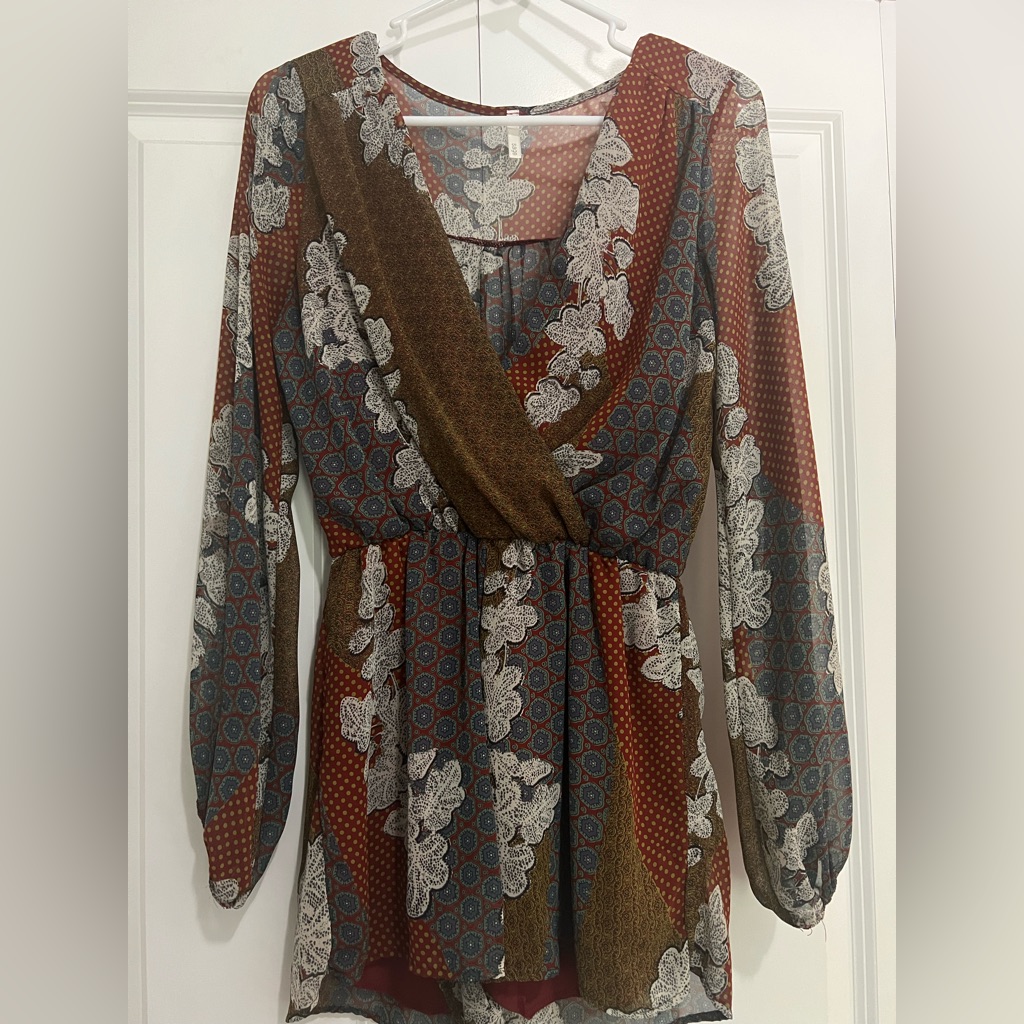 Fall Romper.